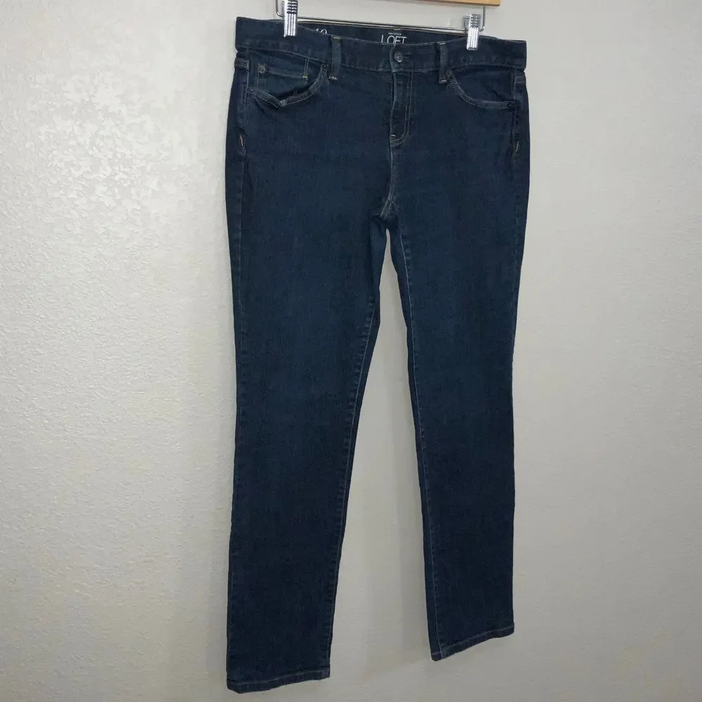 Ann Taylor Loft Modern Slim Jeans size 10 - Picture 4 of 8